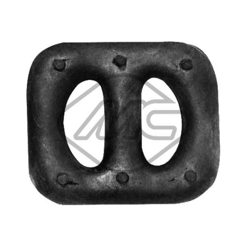 Almohadilla de tope, silenciador