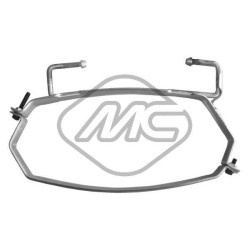 Abrazadera de alambre, sistema de escape