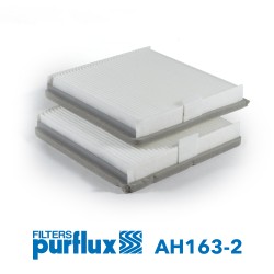 Filtro, aire habitáculo - PURFLUX-AH163-2