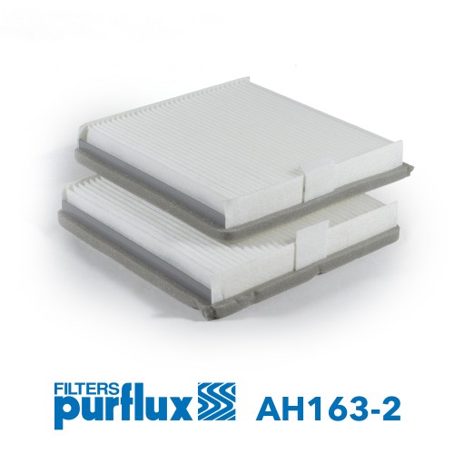 Filtro, aire habitáculo - PURFLUX-AH163-2