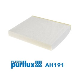 Filtro, aire habitáculo - PURFLUX-AH191