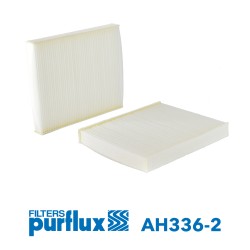 Filtro, aire habitáculo - PURFLUX-AH336-2
