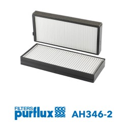 Filtro, aire habitáculo - PURFLUX-AH346-2