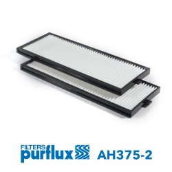Filtro, aire habitáculo - PURFLUX-AH375-2