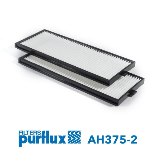 Filtro, aire habitáculo - PURFLUX-AH375-2