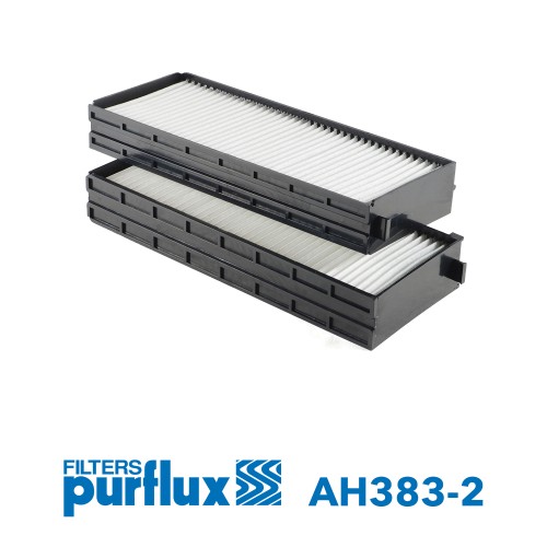 Filtro, aire habitáculo - PURFLUX-AH383-2
