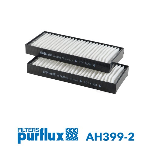 Filtro, aire habitáculo - PURFLUX-AH399-2