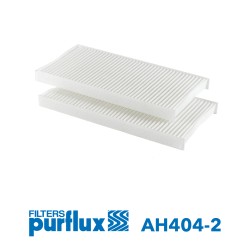 Filtro, aire habitáculo - PURFLUX-AH404-2