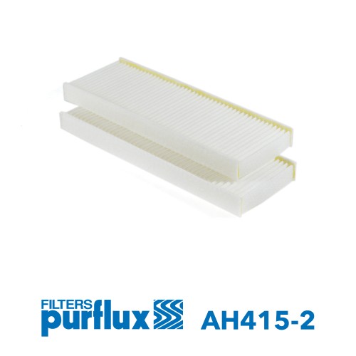 Filtro, aire habitáculo - PURFLUX-AH415-2