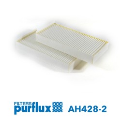Filtro, aire habitáculo - PURFLUX-AH428-2