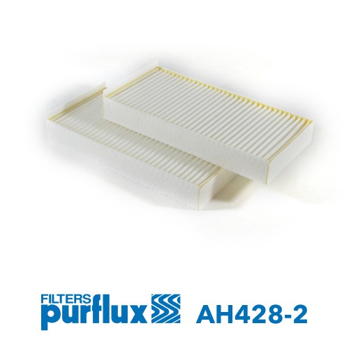 Filtro, aire habitáculo - PURFLUX-AH428-2