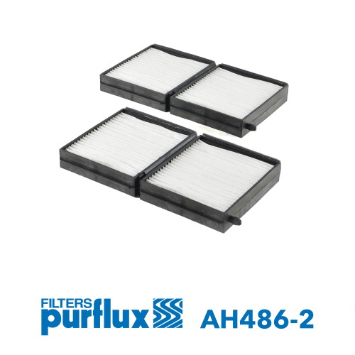 Filtro, aire habitáculo - PURFLUX-AH486-2