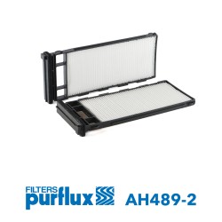 Filtro, aire habitáculo - PURFLUX-AH489-2