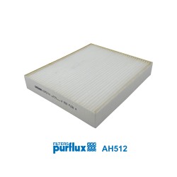 Filtro, aire habitáculo - PURFLUX-AH512