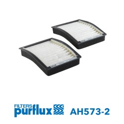 Filtro, aire habitáculo - PURFLUX-AH573-2
