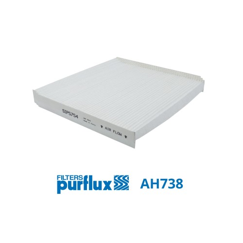 Filtro, aire habitáculo - PURFLUX-AH738
