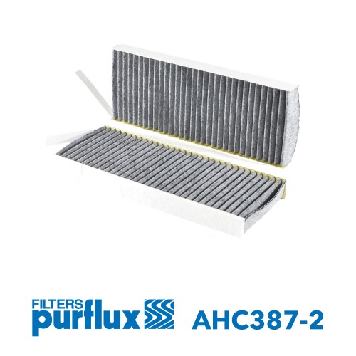 Filtro, aire habitáculo - PURFLUX-AHC387-2