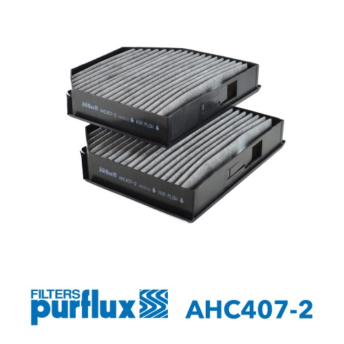 Filtro, aire habitáculo - PURFLUX-AHC407-2