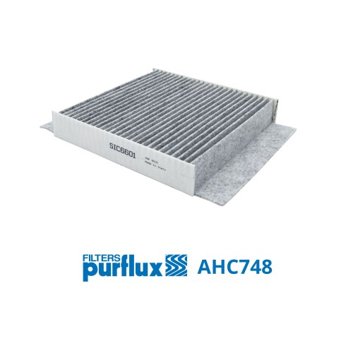 Filtro, aire habitáculo - PURFLUX-AHC748