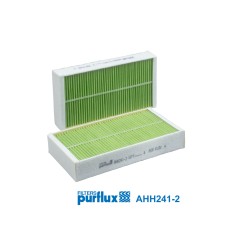 Filtro, aire habitáculo - PURFLUX-AHH241-2