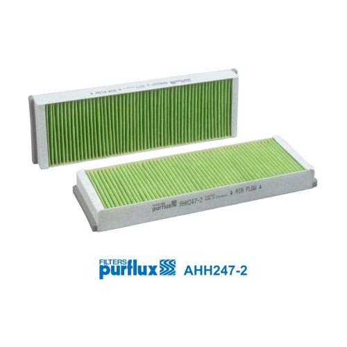 Filtro, aire habitáculo - PURFLUX-AHH247-2
