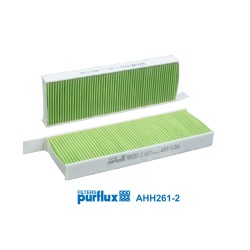 Filtro, aire habitáculo - PURFLUX-AHH261-2