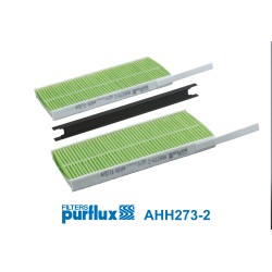 Filtro, aire habitáculo - PURFLUX-AHH273-2