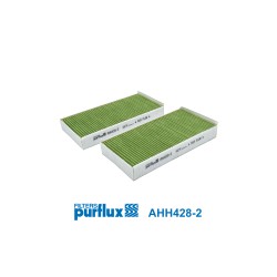 Filtro, aire habitáculo - PURFLUX-AHH428-2