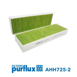 Filtro, aire habitáculo - PURFLUX-AHH725-2