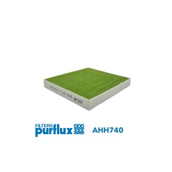 Filtro, aire habitáculo - PURFLUX-AHH740