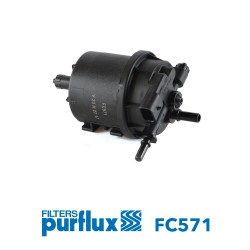Caja, filtro de combustible - PURFLUX-FC571