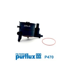 Caja, filtro de combustible - PURFLUX-P470