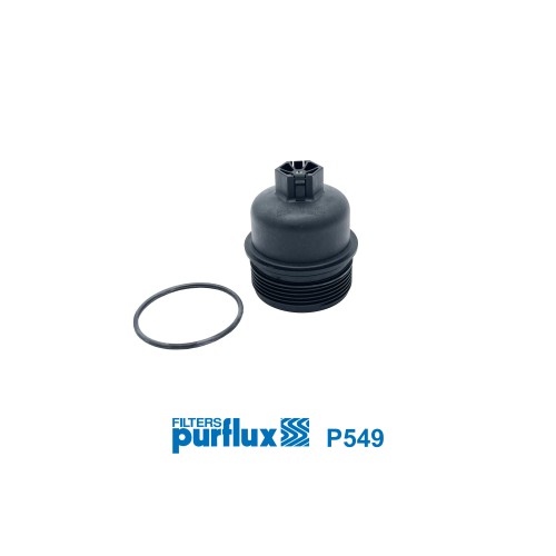 Cubierta, caja filtro de aceite - PURFLUX-P549 Cubierta, caja filtro de aceite - PURFLUX-P549