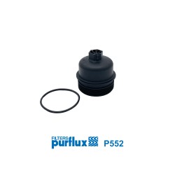 Cubierta, caja filtro de aceite - PURFLUX-P552
