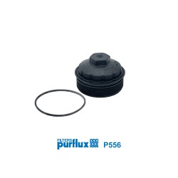 Cubierta, caja filtro de aceite - PURFLUX-P556