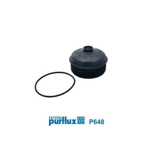 Cubierta, caja filtro de aceite - PURFLUX-P648